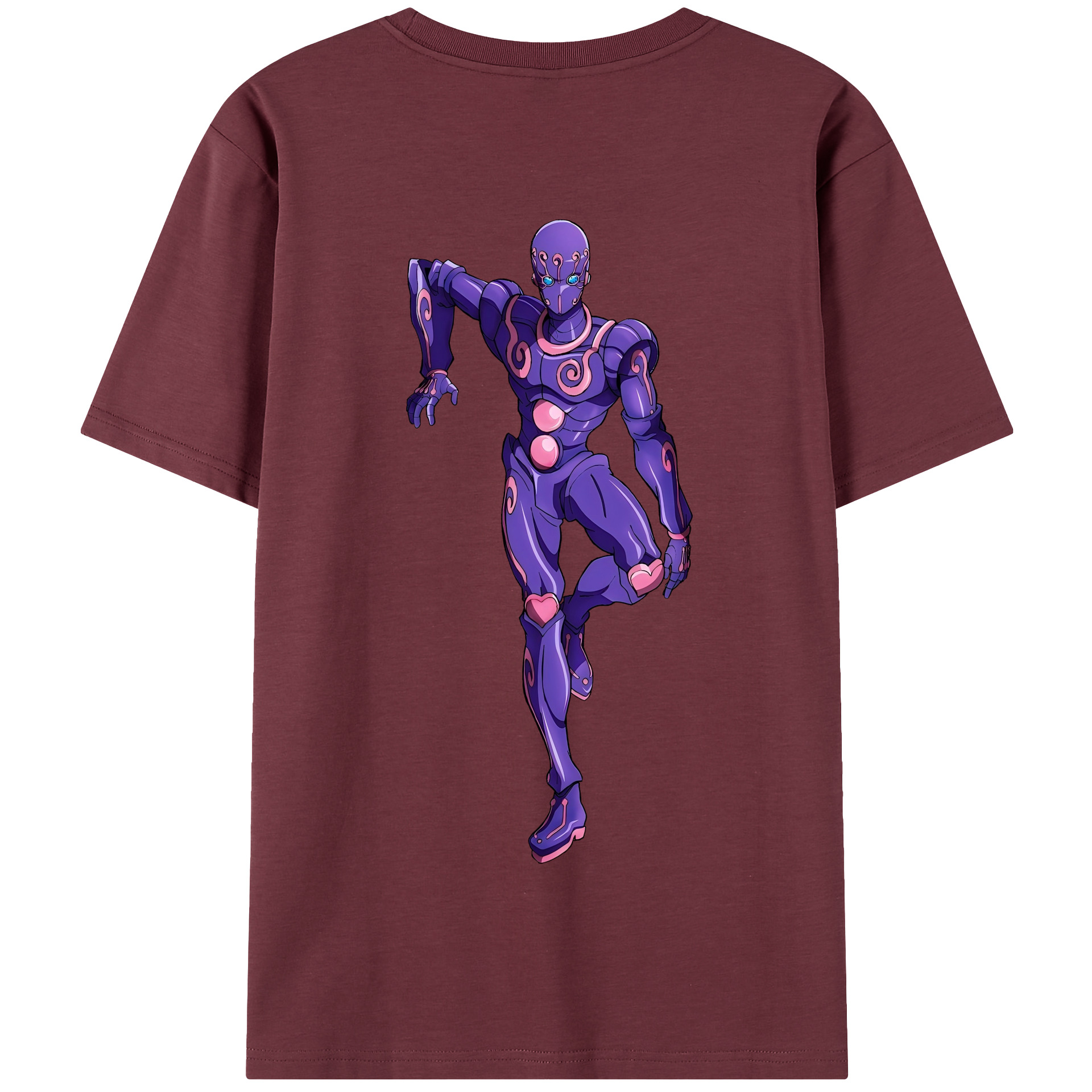 （画像用） ジョジョの奇妙な冒険 JoJo's Bizarre Adventure 綿100％半袖Tシャツ（背面プリント）
